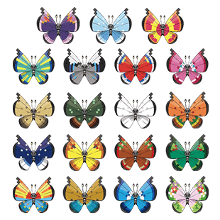 Vivillon Bundle (19 Pattern)